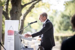 Gedenkveranstaltung zum 85. Jahrestag des deutschen Angriffs auf Polen © Stiftung Denkmal, Foto: Marko Priske