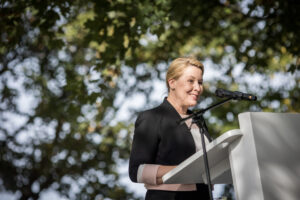 Gedenkveranstaltung zum 85. Jahrestag des deutschen Angriffs auf Polen © Stiftung Denkmal, Foto: Marko Priske