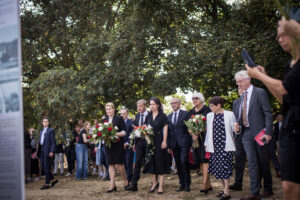 Gedenkveranstaltung zum 85. Jahrestag des deutschen Angriffs auf Polen © Stiftung Denkmal, Foto: Marko Priske