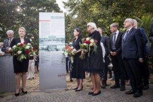 Gedenkveranstaltung zum 85. Jahrestag des deutschen Angriffs auf Polen © Stiftung Denkmal, Foto: Marko Priske