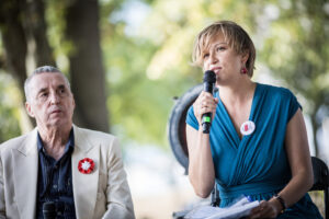 Kulturprogramm »Vergangenes erinnern – Zukunft demokratisch gestalten« © Stiftung Denkmal, Foto: Marko Priske