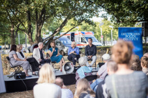 Kulturprogramm »Vergangenes erinnern – Zukunft demokratisch gestalten« © Stiftung Denkmal, Foto: Marko Priske