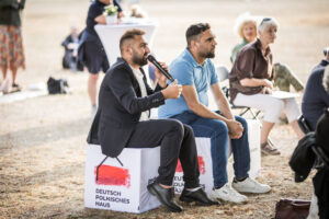 Kulturprogramm »Vergangenes erinnern – Zukunft demokratisch gestalten« © Stiftung Denkmal, Foto: Marko Priske