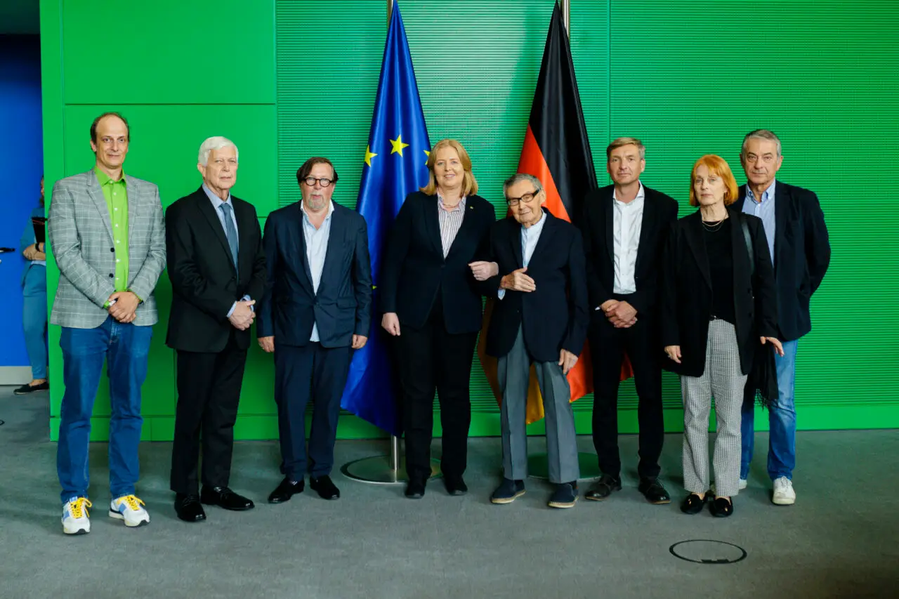 Marian Turski zu Gast im Deutschen Bundestag © Deutscher Bundestag/Thomas Imo