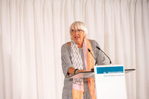 Kulturstaatsministerin Claudia Roth © Dokumentationszentrum-NS-Zwangsarbeit Andreas SueßKulturstaatsministerin Claudia Roth © Dokumentationszentrum-NS-Zwangsarbeit, Foto: Andreas Sueß