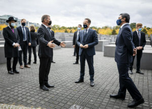 Aussenminister Maas besucht Denkmal fuer die ermordeten Juden Europas