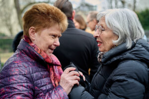 Petra Pau und Petra Michalski, Foto: Mike Schmidt