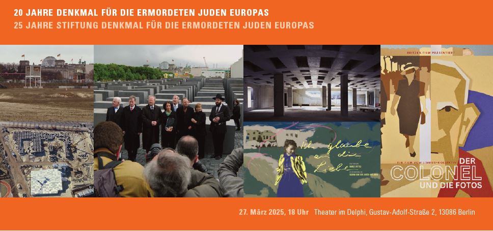 20 Jahre Denkmal für die ermordeten Juden Europas – 25 Jahre Stiftung Denkmal für die ermordeten Juden Europas