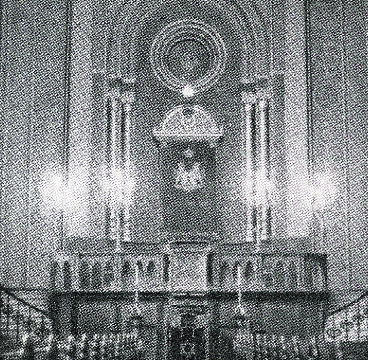 Stettin Kanzel Synagoge