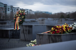 Gedenken am Holocaust-Denkmal, Foto: ©Marko Priske